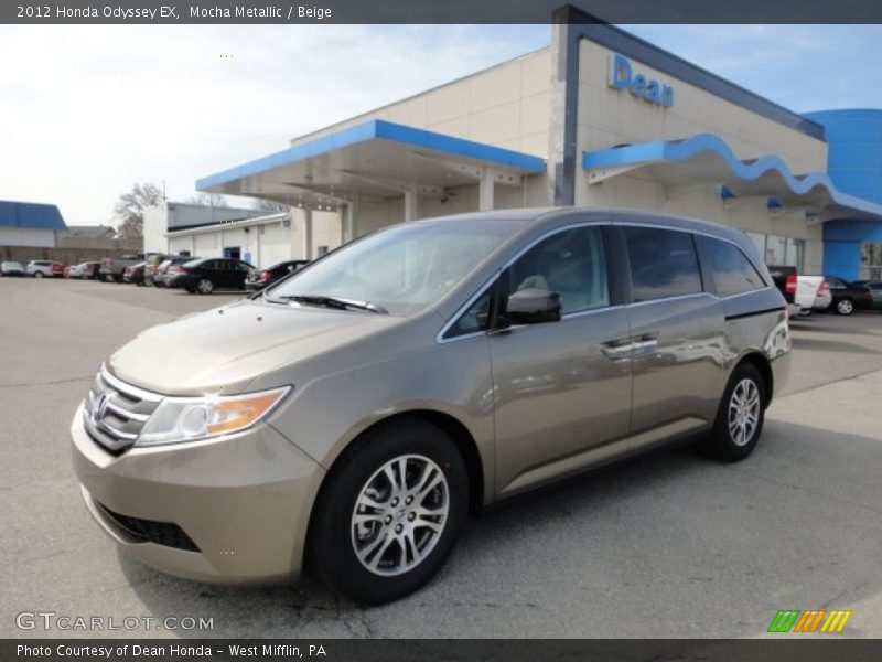 Mocha Metallic / Beige 2012 Honda Odyssey EX
