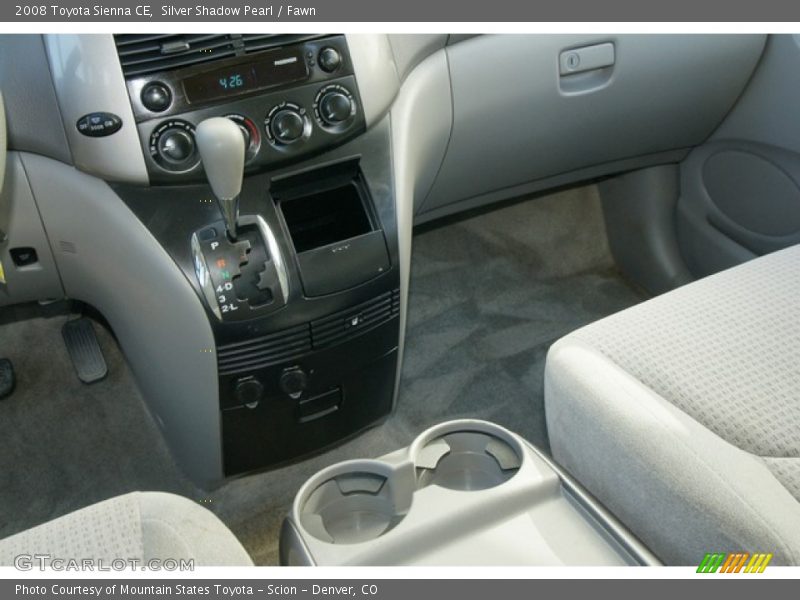Silver Shadow Pearl / Fawn 2008 Toyota Sienna CE