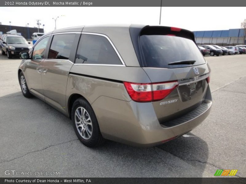 Mocha Metallic / Beige 2012 Honda Odyssey EX