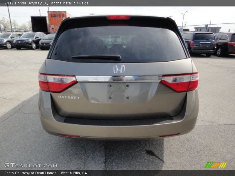 Mocha Metallic / Beige 2012 Honda Odyssey EX
