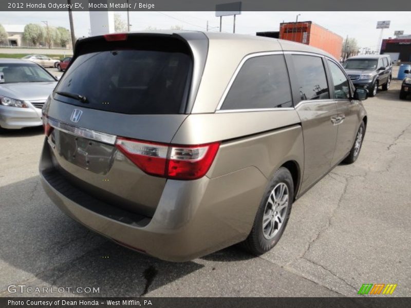 Mocha Metallic / Beige 2012 Honda Odyssey EX