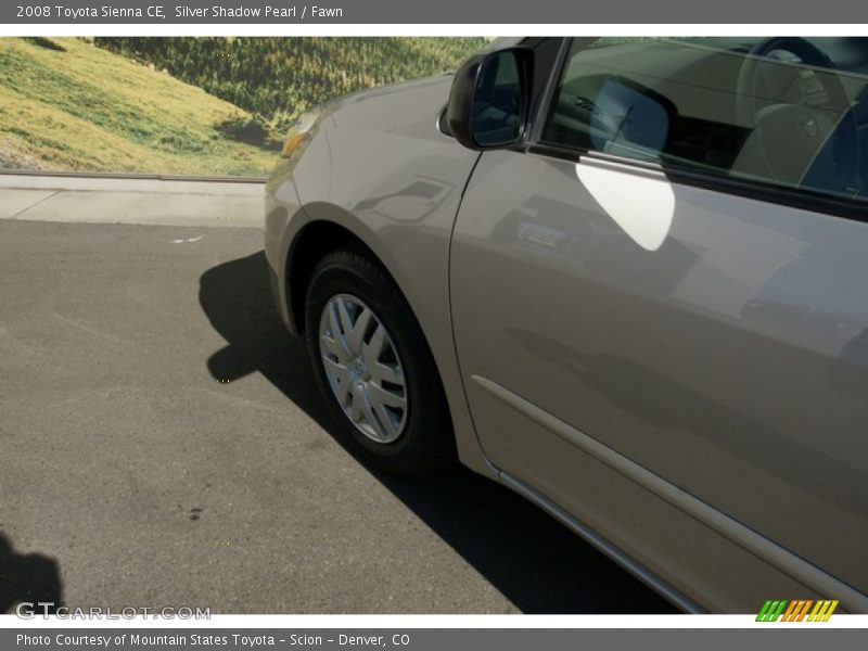 Silver Shadow Pearl / Fawn 2008 Toyota Sienna CE