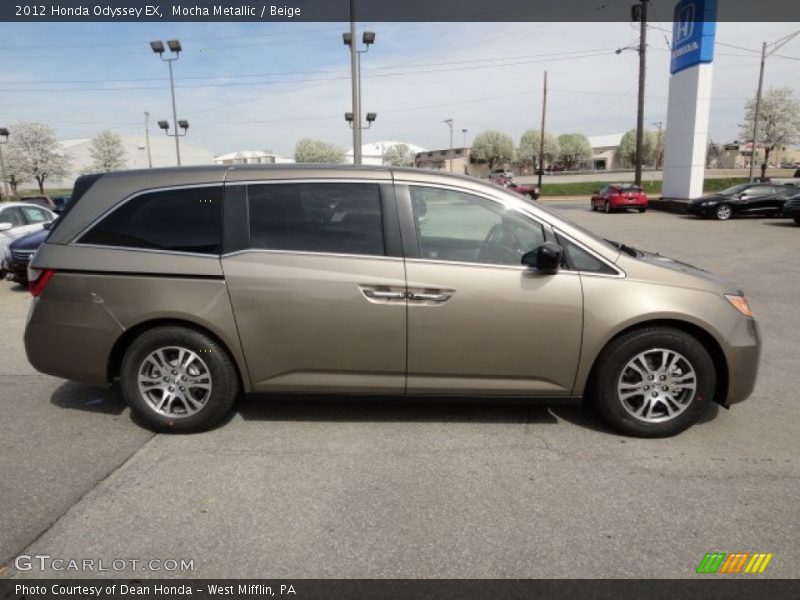 Mocha Metallic / Beige 2012 Honda Odyssey EX