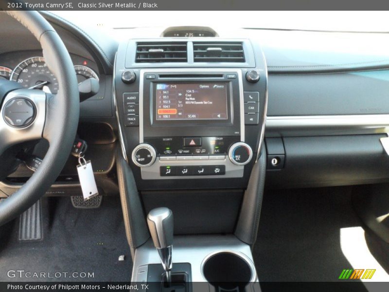 Classic Silver Metallic / Black 2012 Toyota Camry SE