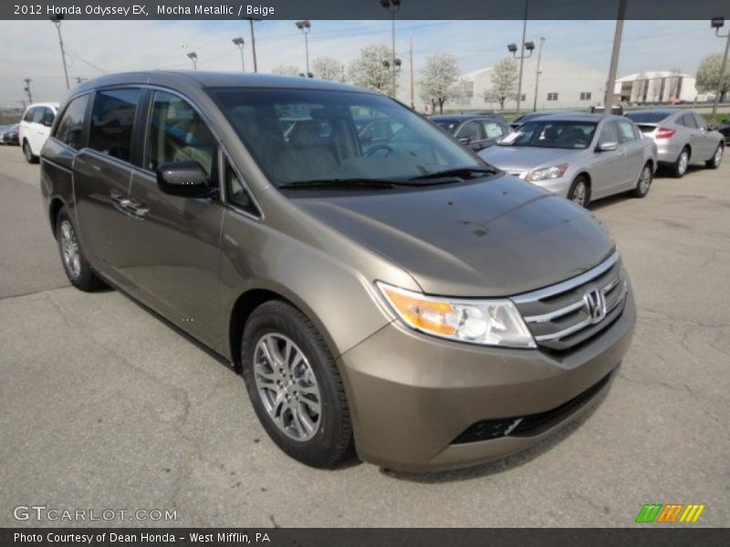 Mocha Metallic / Beige 2012 Honda Odyssey EX