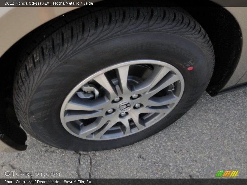 Mocha Metallic / Beige 2012 Honda Odyssey EX