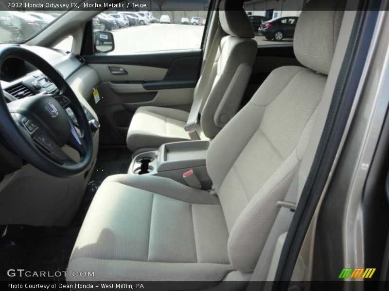 Mocha Metallic / Beige 2012 Honda Odyssey EX