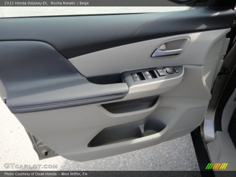 Mocha Metallic / Beige 2012 Honda Odyssey EX