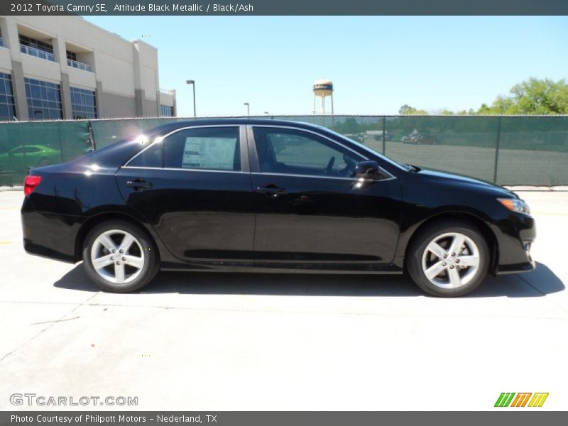 Attitude Black Metallic / Black/Ash 2012 Toyota Camry SE