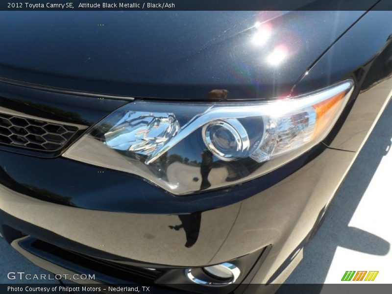 Attitude Black Metallic / Black/Ash 2012 Toyota Camry SE