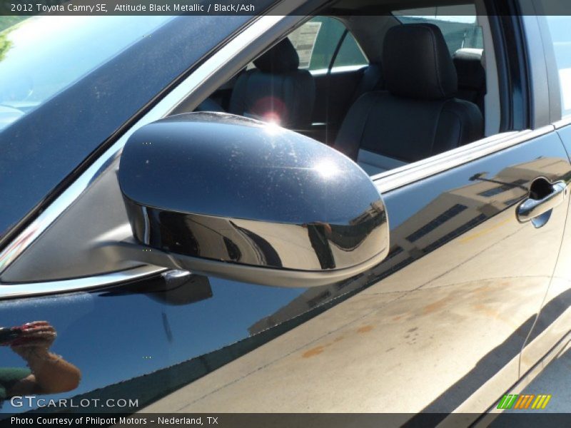 Attitude Black Metallic / Black/Ash 2012 Toyota Camry SE