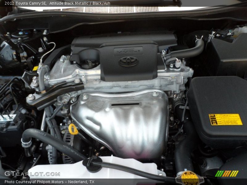 Attitude Black Metallic / Black/Ash 2012 Toyota Camry SE