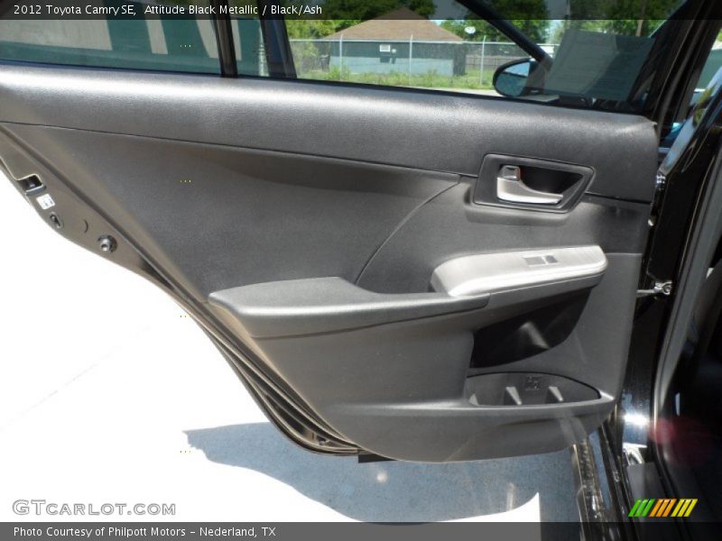 Attitude Black Metallic / Black/Ash 2012 Toyota Camry SE