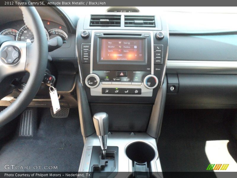 Attitude Black Metallic / Black/Ash 2012 Toyota Camry SE
