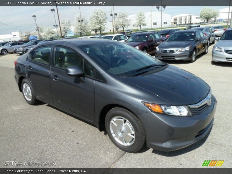 Front 3/4 View of 2012 Civic HF Sedan