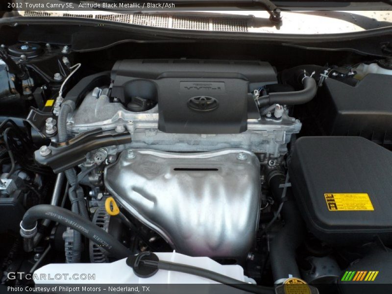 Attitude Black Metallic / Black/Ash 2012 Toyota Camry SE