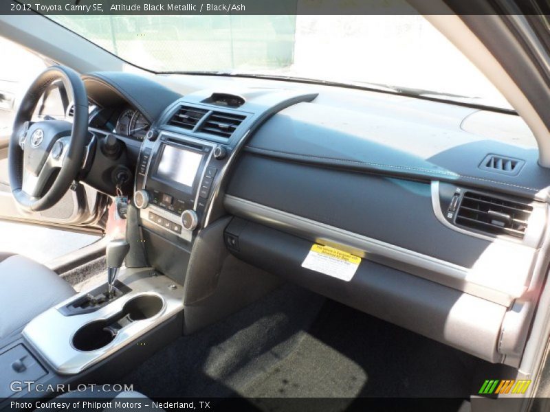 Attitude Black Metallic / Black/Ash 2012 Toyota Camry SE
