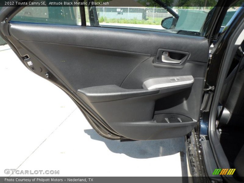 Attitude Black Metallic / Black/Ash 2012 Toyota Camry SE