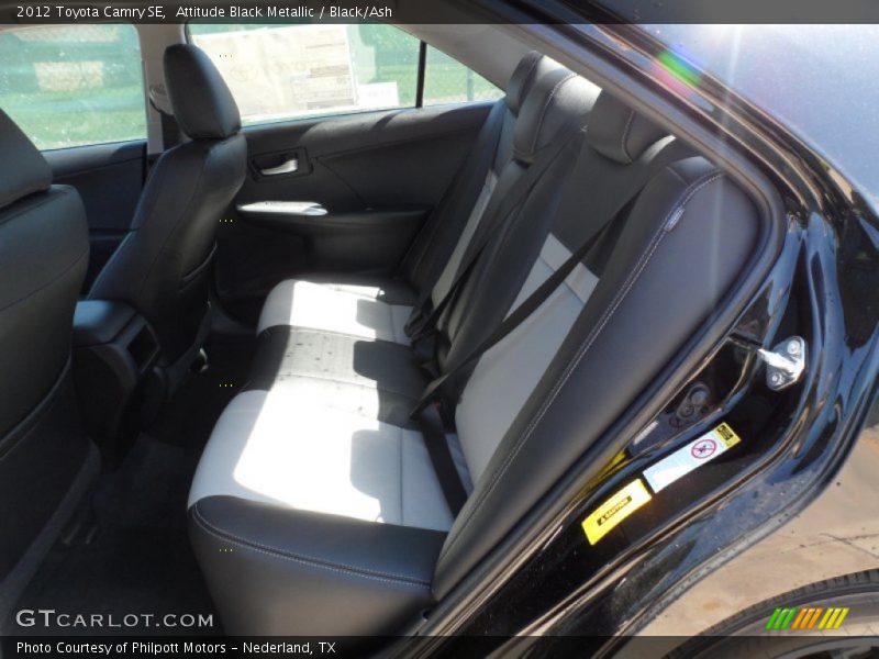 Attitude Black Metallic / Black/Ash 2012 Toyota Camry SE