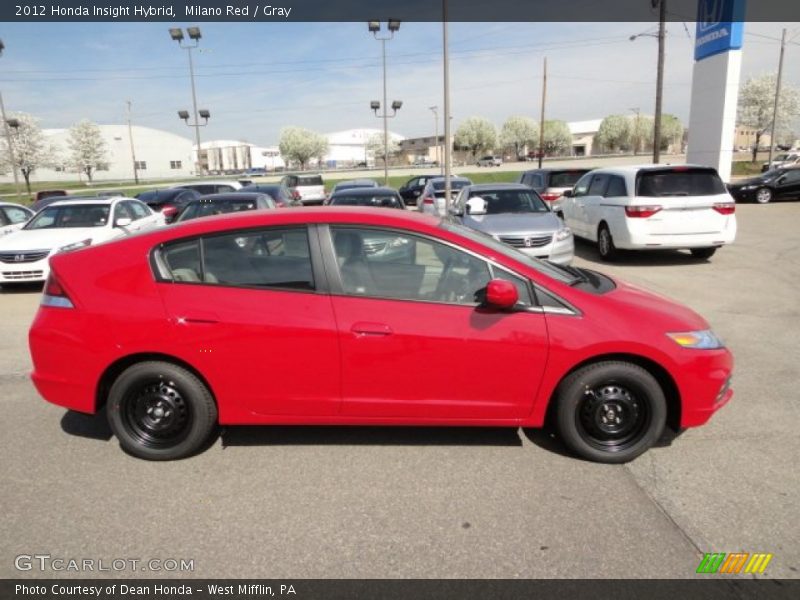 2012 Insight Hybrid Milano Red