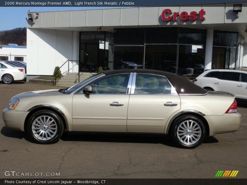 Light French Silk Metallic / Pebble 2006 Mercury Montego Premier AWD