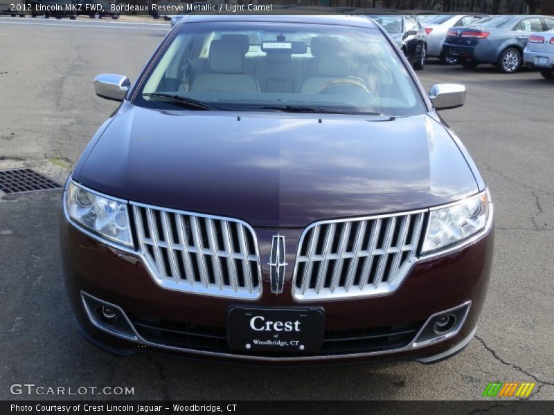 Bordeaux Reserve Metallic / Light Camel 2012 Lincoln MKZ FWD