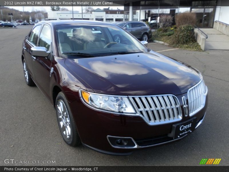 Bordeaux Reserve Metallic / Light Camel 2012 Lincoln MKZ FWD