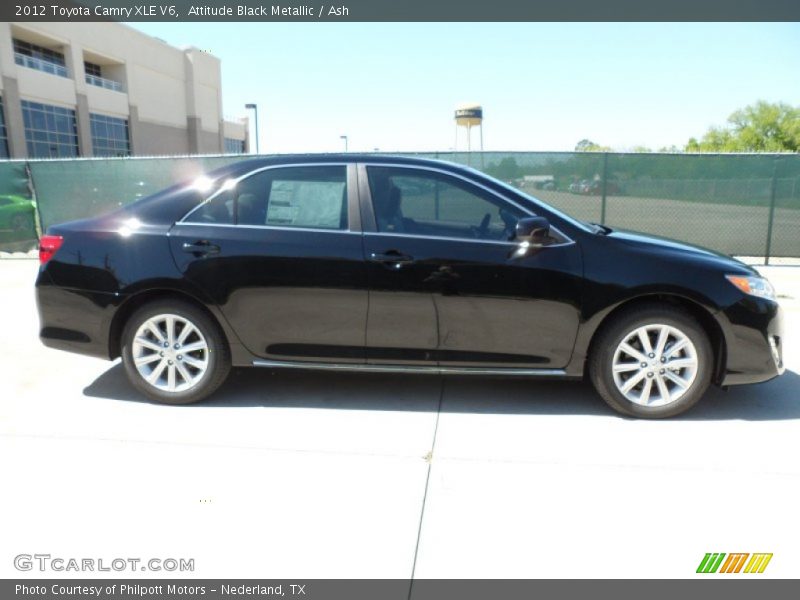 Attitude Black Metallic / Ash 2012 Toyota Camry XLE V6