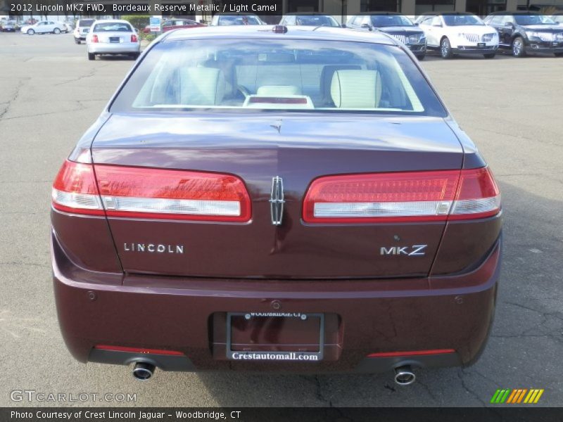 Bordeaux Reserve Metallic / Light Camel 2012 Lincoln MKZ FWD