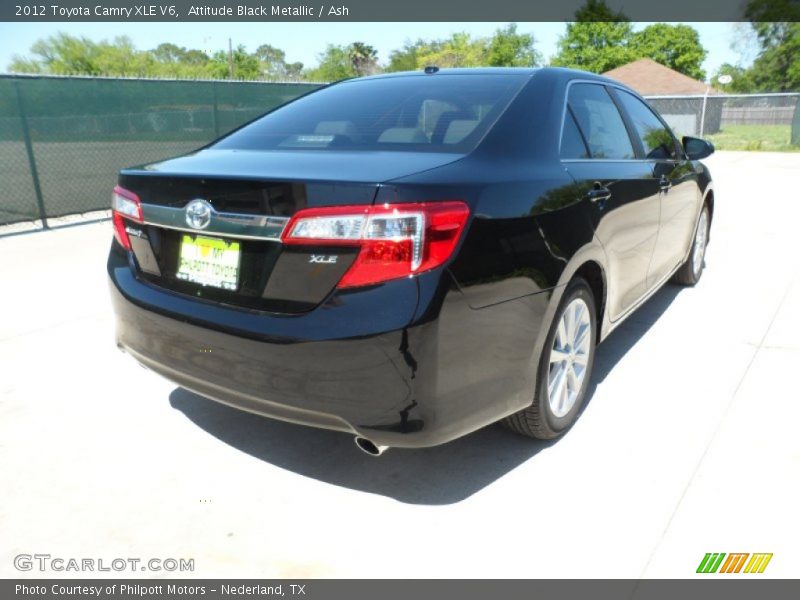 Attitude Black Metallic / Ash 2012 Toyota Camry XLE V6