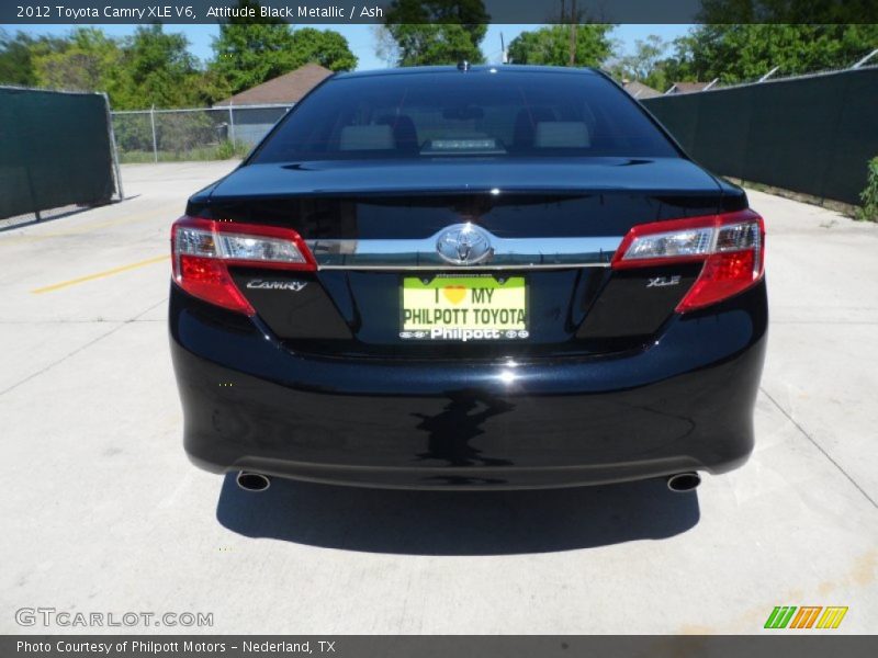 Attitude Black Metallic / Ash 2012 Toyota Camry XLE V6