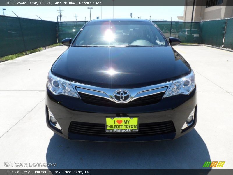 Attitude Black Metallic / Ash 2012 Toyota Camry XLE V6