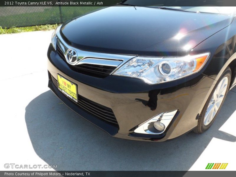 Attitude Black Metallic / Ash 2012 Toyota Camry XLE V6