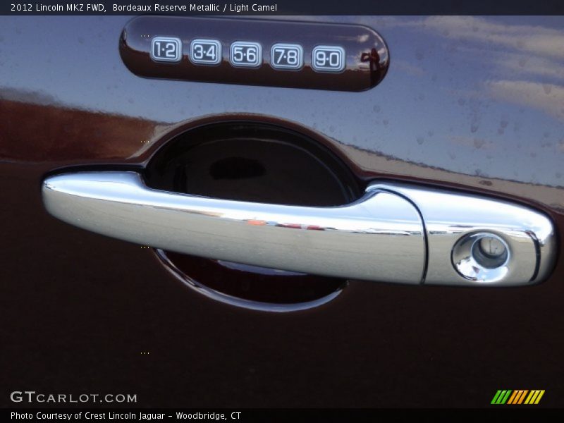 Bordeaux Reserve Metallic / Light Camel 2012 Lincoln MKZ FWD