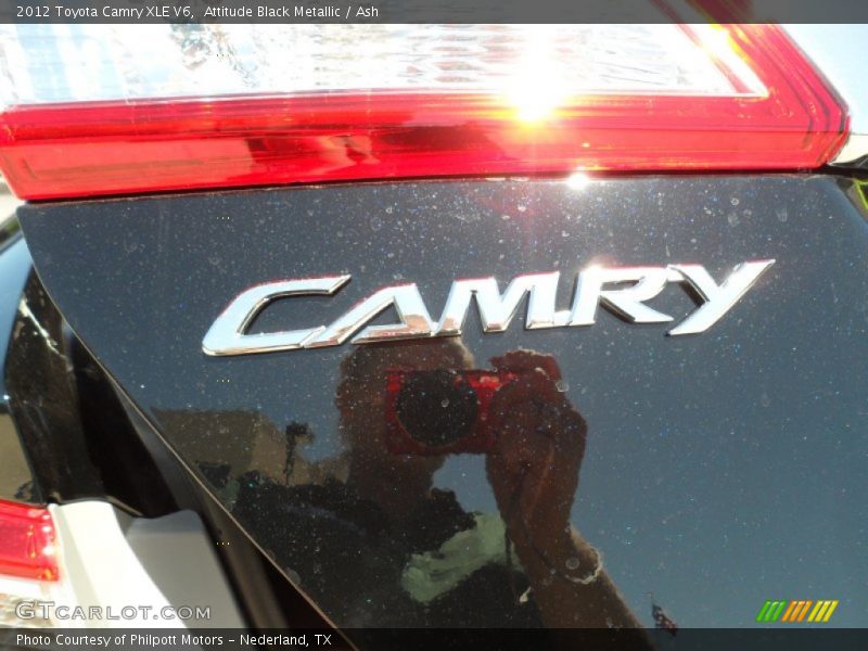 Attitude Black Metallic / Ash 2012 Toyota Camry XLE V6