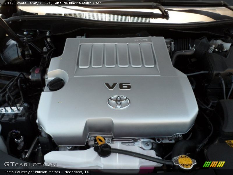 Attitude Black Metallic / Ash 2012 Toyota Camry XLE V6