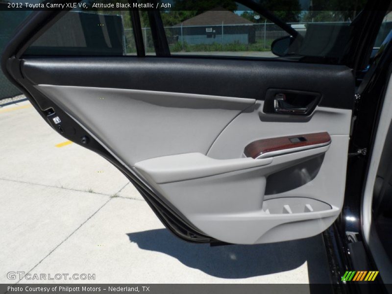 Attitude Black Metallic / Ash 2012 Toyota Camry XLE V6