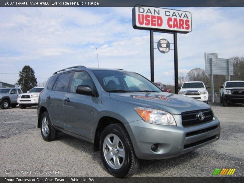 Everglade Metallic / Taupe 2007 Toyota RAV4 4WD