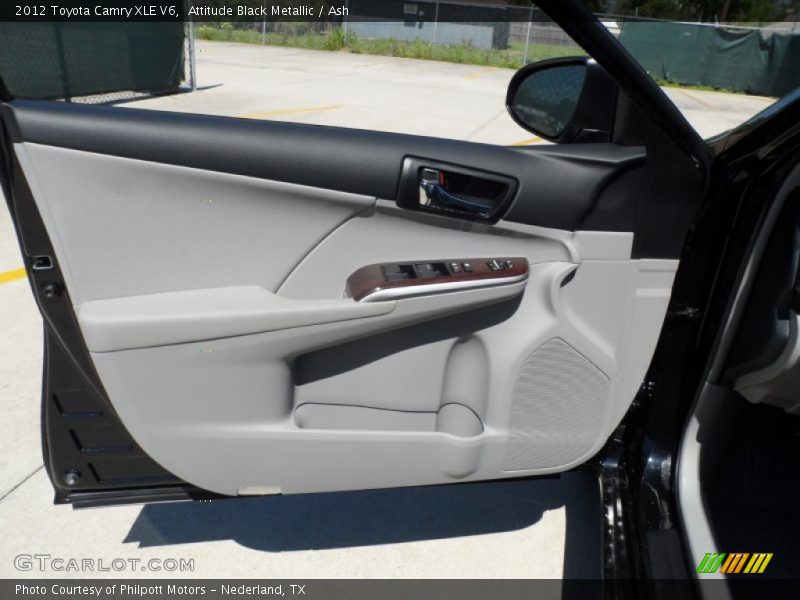 Attitude Black Metallic / Ash 2012 Toyota Camry XLE V6
