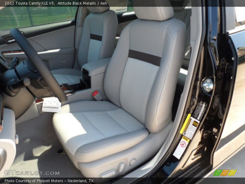 Attitude Black Metallic / Ash 2012 Toyota Camry XLE V6