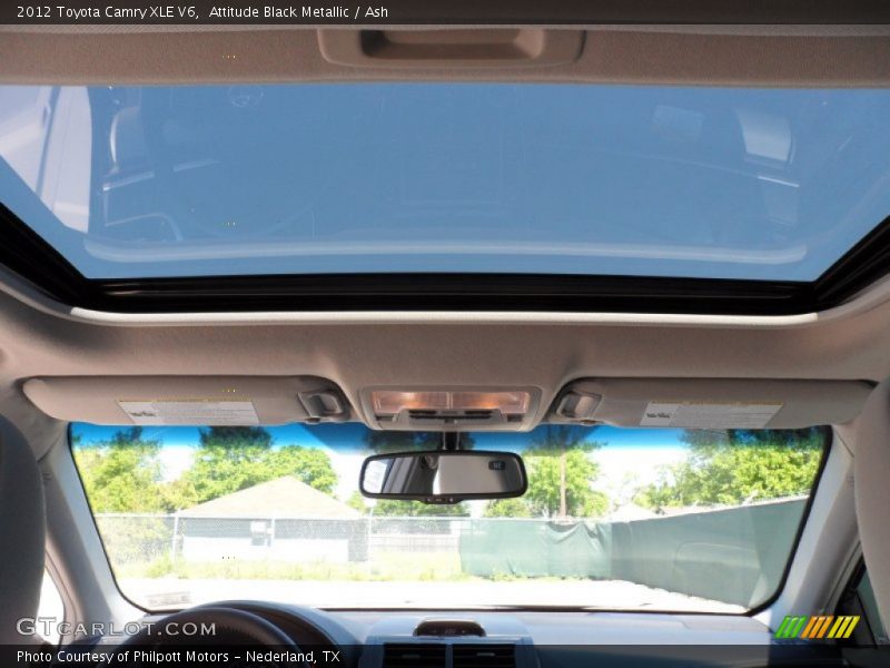 Attitude Black Metallic / Ash 2012 Toyota Camry XLE V6