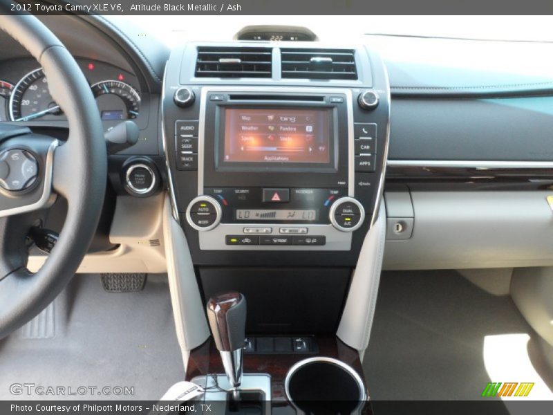 Attitude Black Metallic / Ash 2012 Toyota Camry XLE V6