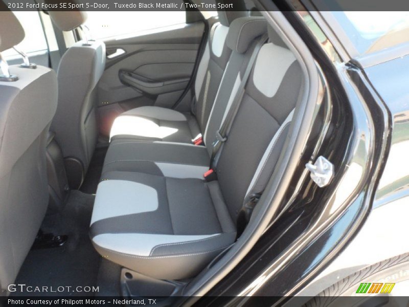 Rear Seat of 2012 Focus SE Sport 5-Door