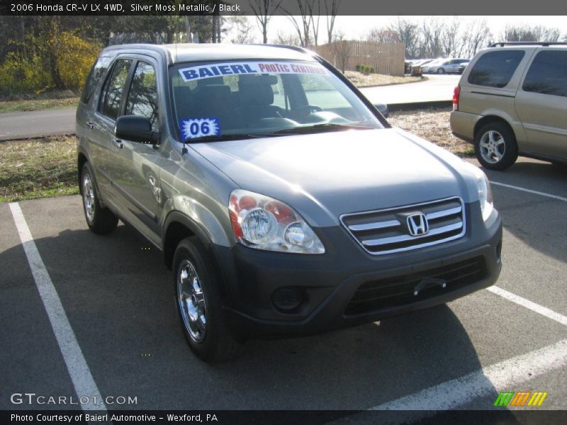 Silver Moss Metallic / Black 2006 Honda CR-V LX 4WD