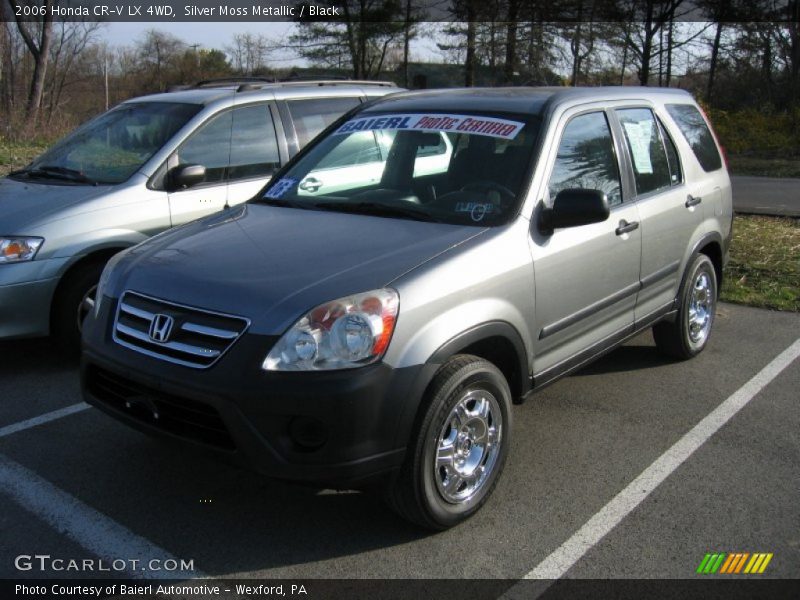 Silver Moss Metallic / Black 2006 Honda CR-V LX 4WD
