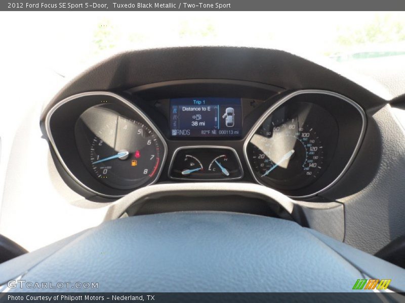  2012 Focus SE Sport 5-Door SE Sport 5-Door Gauges