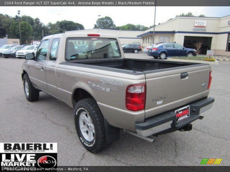 Arizona Beige Metallic / Black/Medium Pebble 2004 Ford Ranger XLT SST SuperCab 4x4