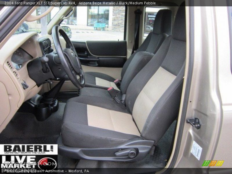 Arizona Beige Metallic / Black/Medium Pebble 2004 Ford Ranger XLT SST SuperCab 4x4
