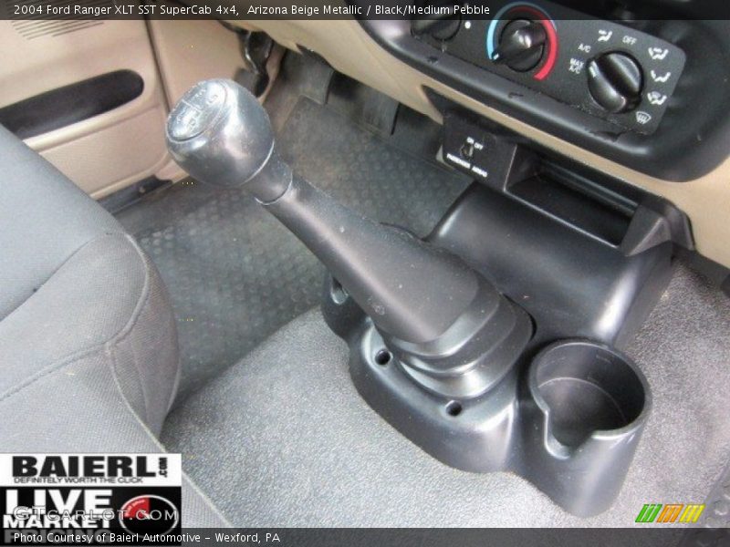 Arizona Beige Metallic / Black/Medium Pebble 2004 Ford Ranger XLT SST SuperCab 4x4