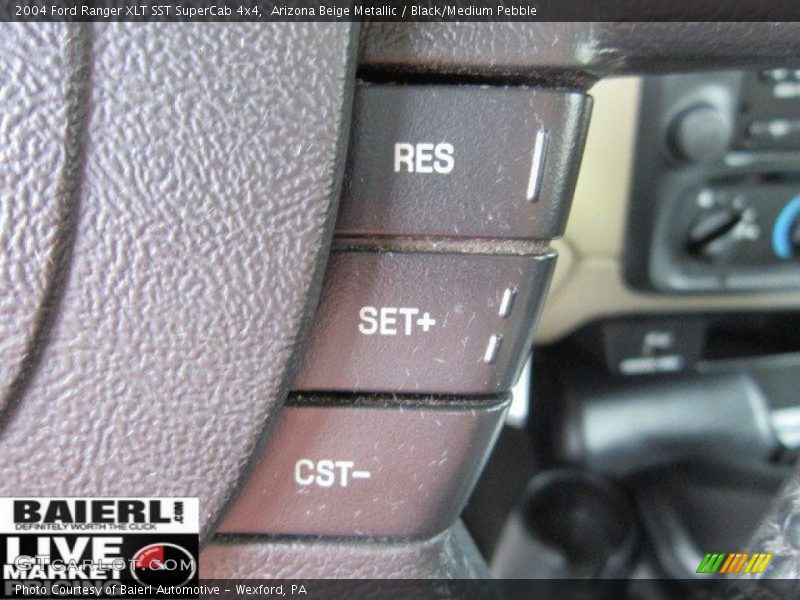 Arizona Beige Metallic / Black/Medium Pebble 2004 Ford Ranger XLT SST SuperCab 4x4